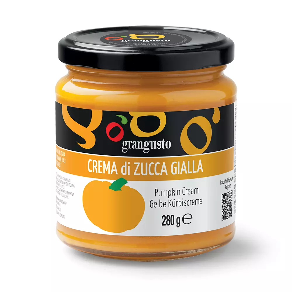 Grangusto Crema di Zucca gialla 280g - Collo da 6pz